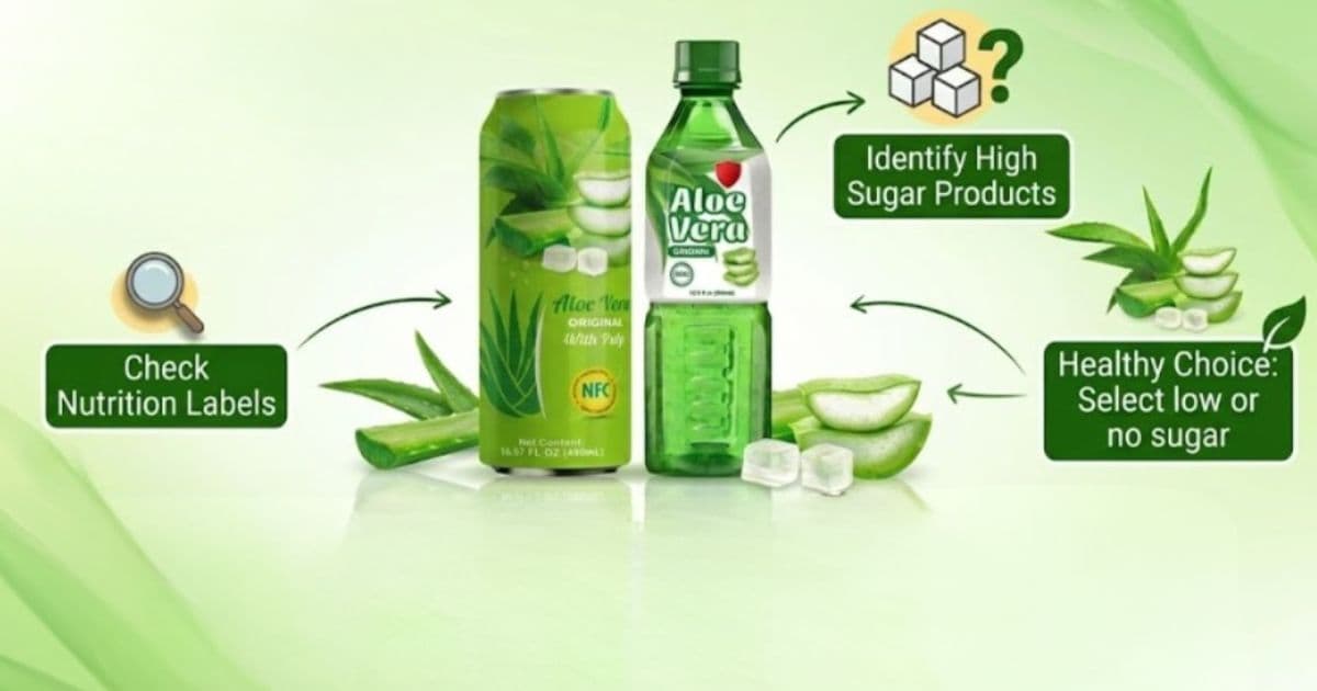 Sugar Levels in Aloe Vera Drinks
