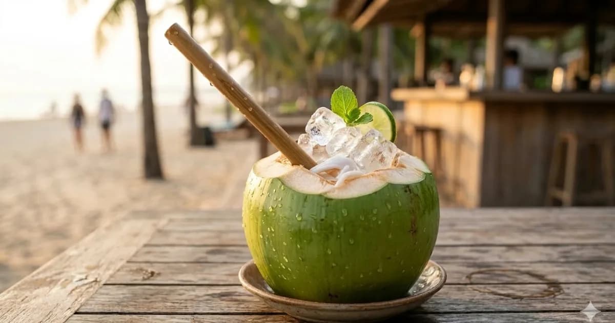 Coconut Water Mocktails and Summer Drinks