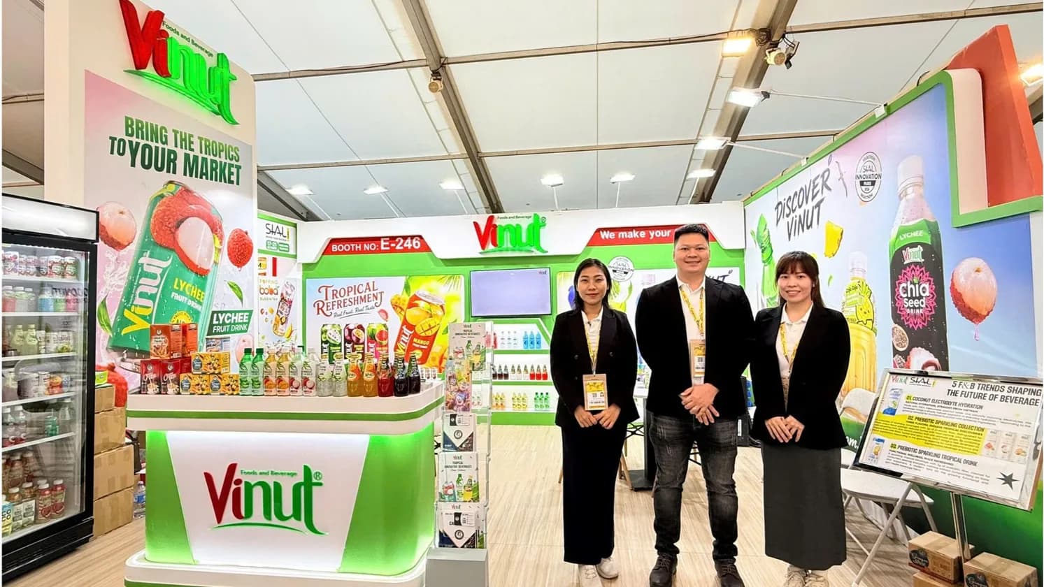 VINUT’s Selected Innovations at SIAL Innovation 2026: Rethinking Everyday Refreshment
