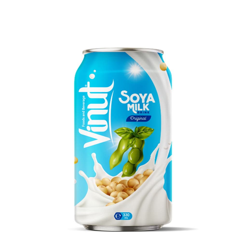 Vinut Soya Milk Drink, Original, Can, (330 mL)