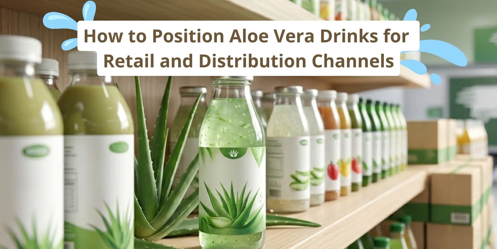 How to Position Aloe Vera Drinks for Retail and Distribution Channels