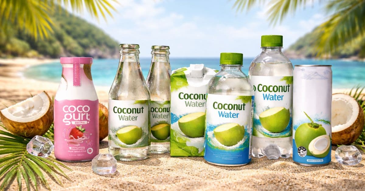 Packaging Formats for Export Coconut Beverages
