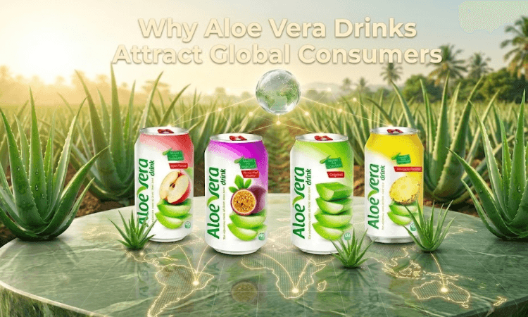 Why Aloe Vera Drinks Attract Global Consumers