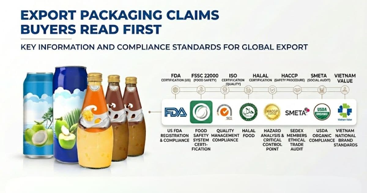 Export Packaging Claims Buyers Read First