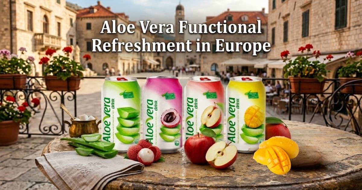 Aloe Vera Functional Refreshment in Europe