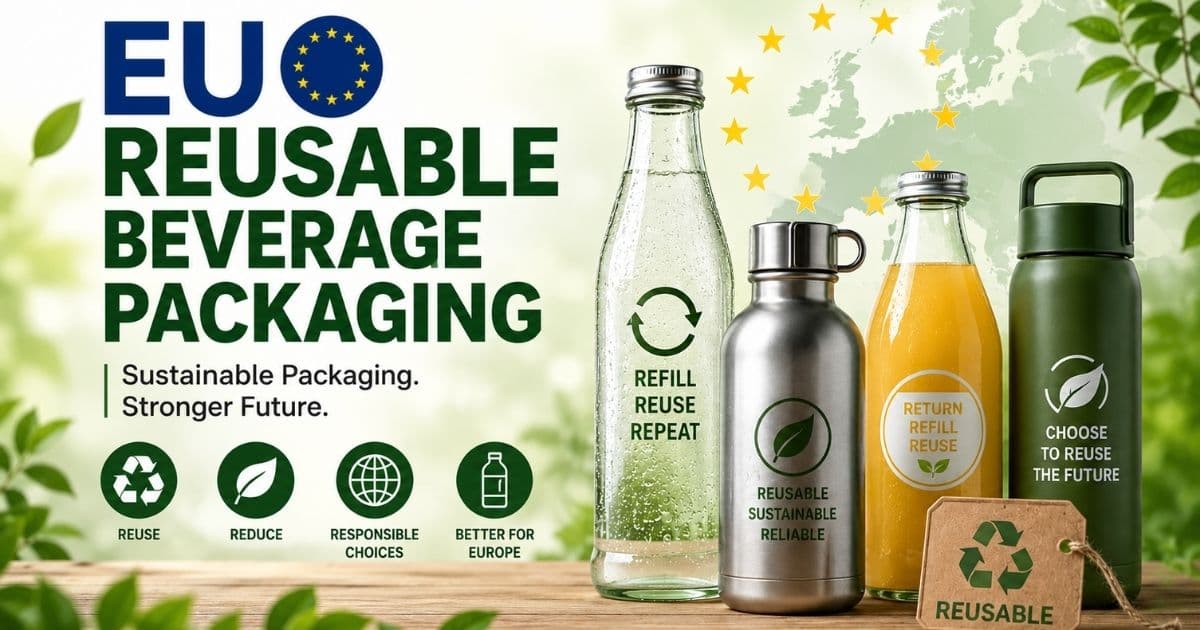 EU Reusable Beverage Packaging: A 2026 Guide for Brands
