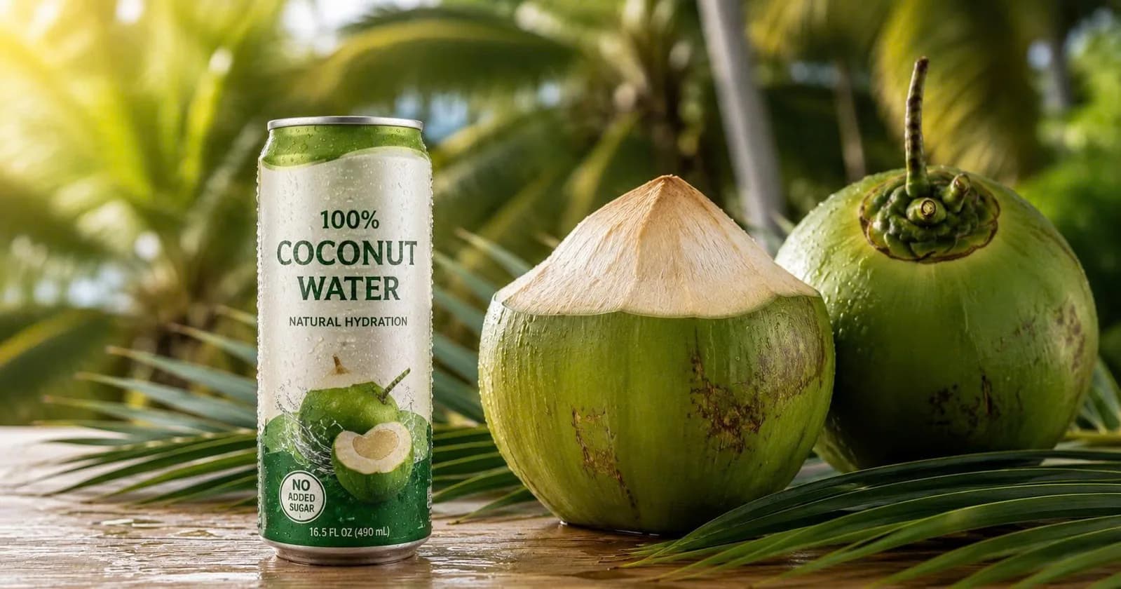 100% Juice Coconut Water Meaning