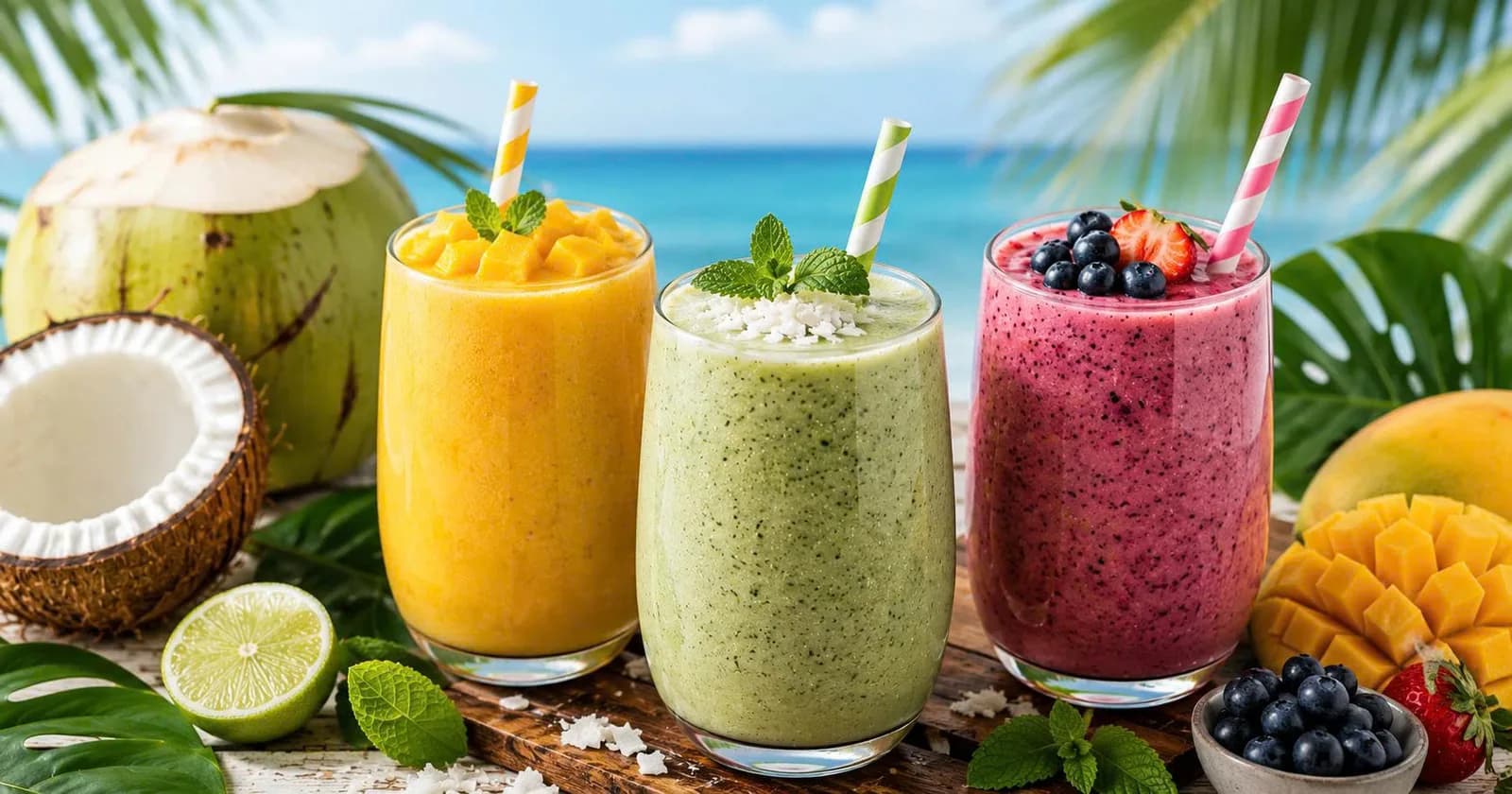 Coconut Water Smoothie Ideas for Tropical Beverage Lovers