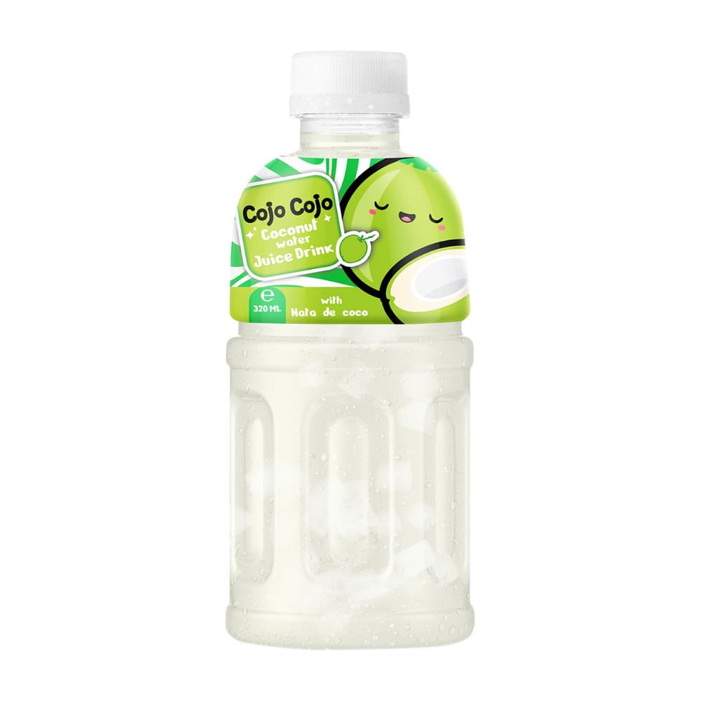 Vinut Coconut Water Juice Drink, With Nata De Coco, PET Bottle, (320 mL)